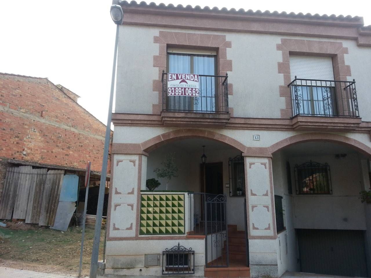 Exterior view of House or chalet for sale in Subirats  with Terrace, Storage room and Furnished