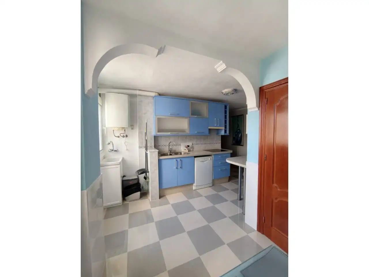 Cocina de Apartamento de alquiler en Centro