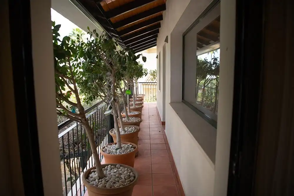 Terraza de Casa o chalet en venta en Bormujos con Aire acondicionado, Calefacción y Jardín privado