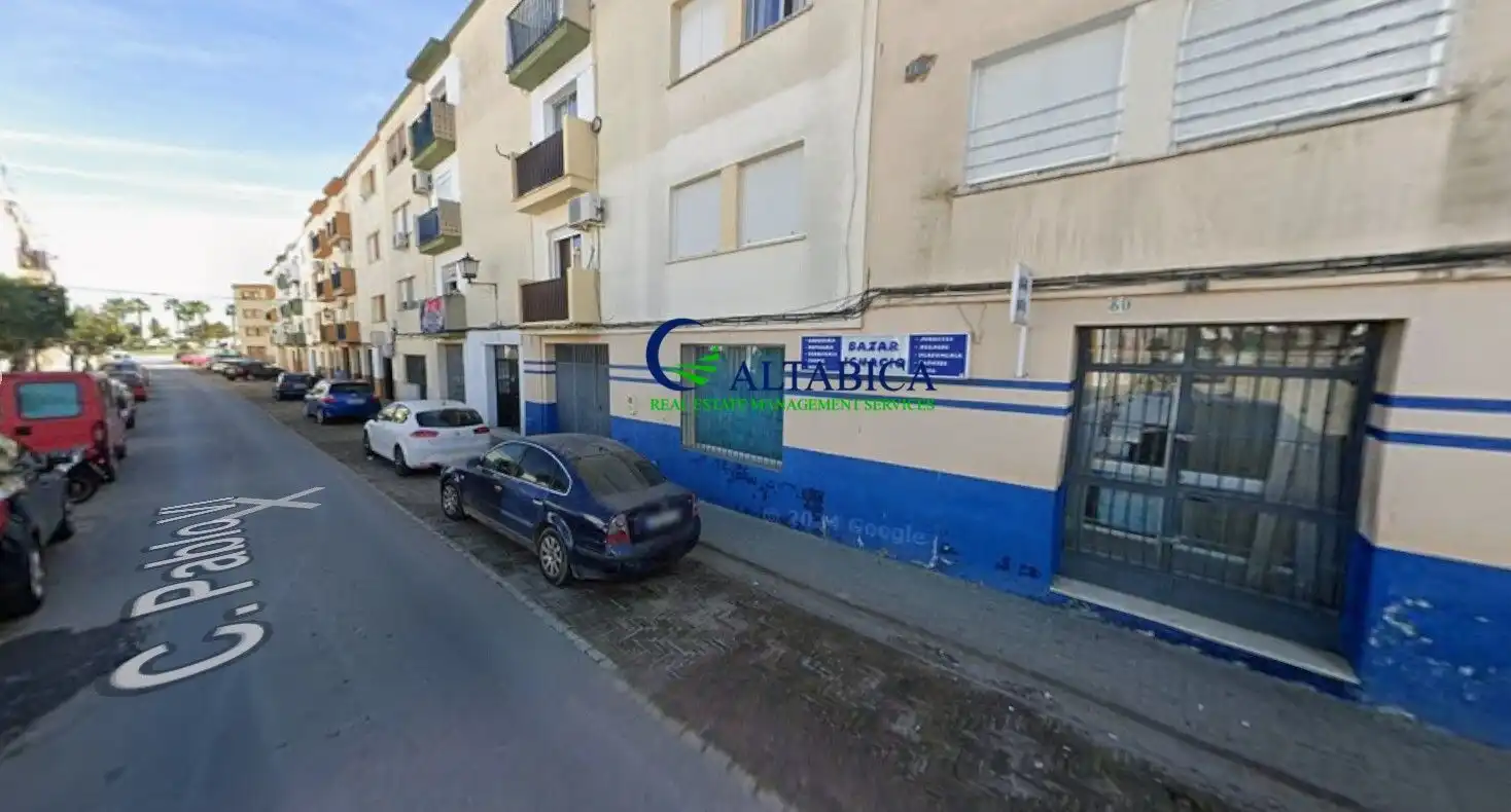Vista exterior de Piso en venta en Lepe