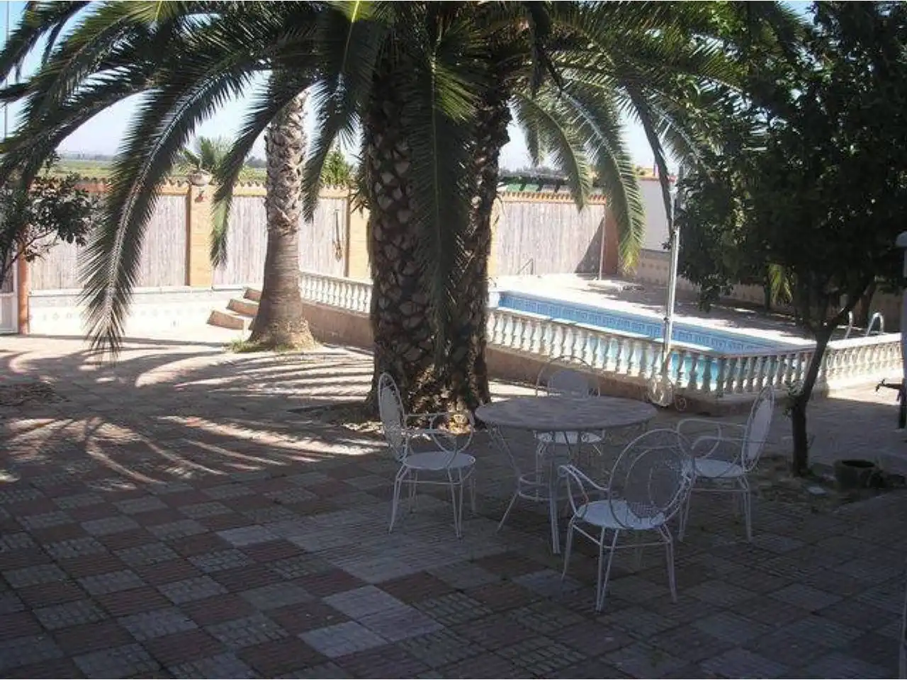Garden of Houses for sale in Villar de Rena  with Heating, Terrace and Alarm