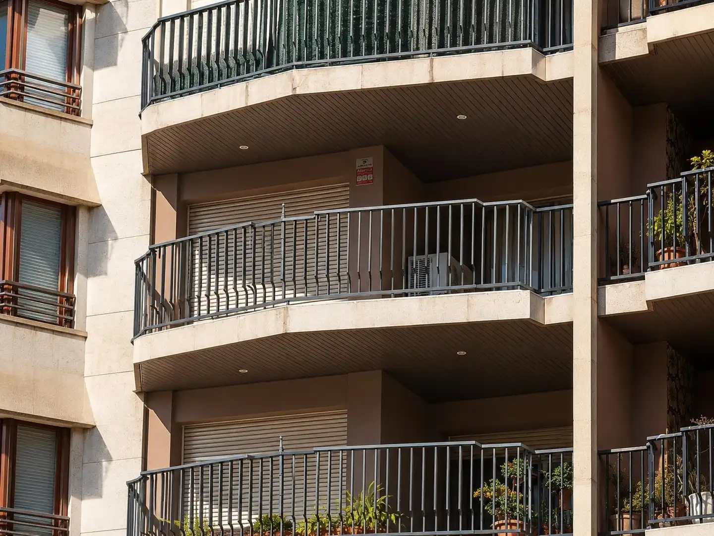 Balcony of Flat for sale in Figueres