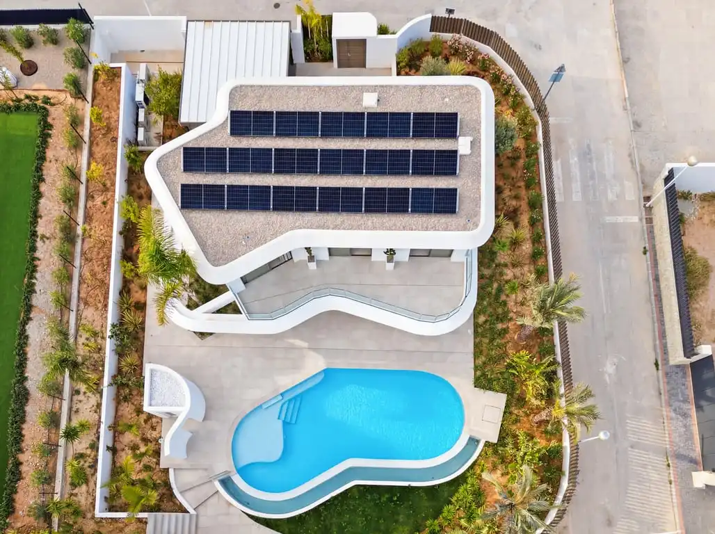 Piscina de Casa o chalet en venta en Jávea / Xàbia con Aire acondicionado, Jardín privado y Terraza