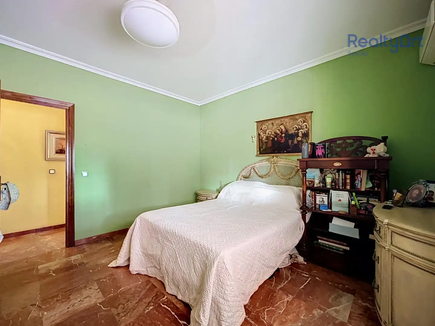 Bedroom of Houses for sale in Alcalá de Guadaira  with Air Conditioner, Heating and Private garden