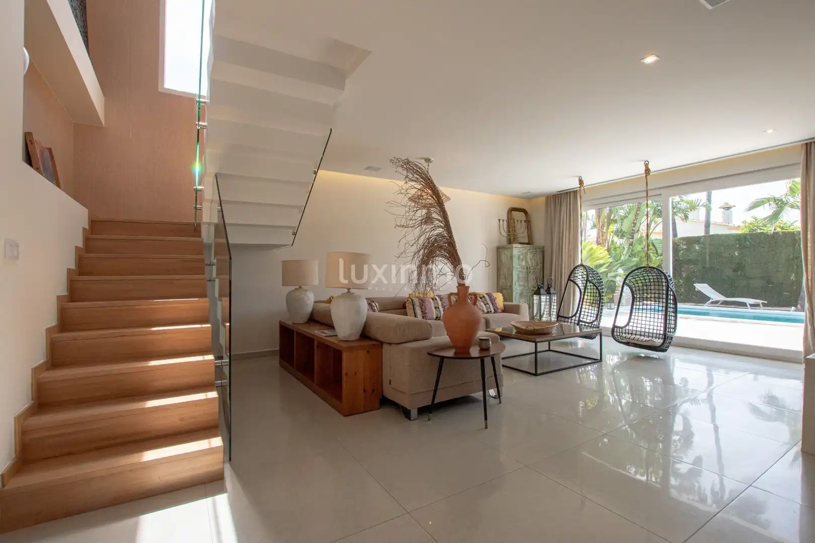 Sala de estar de Casa o chalet de alquiler en El Montgó