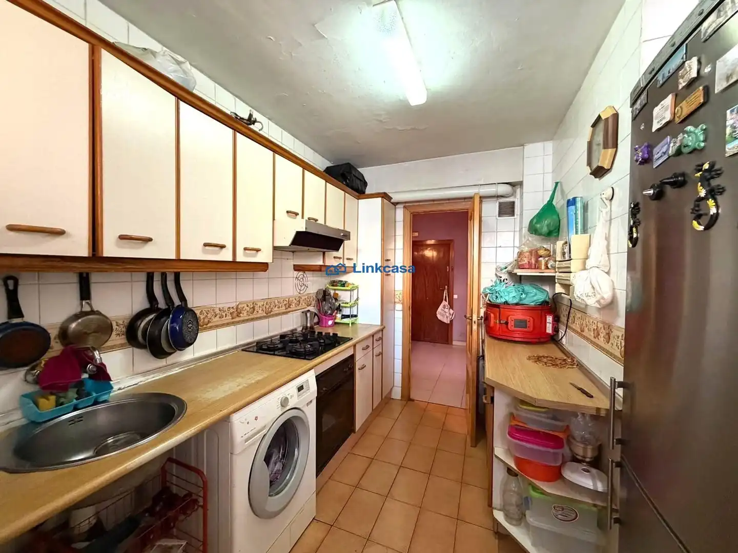 Kitchen of Flat for sale in Leganés  with Air Conditioner, Heating and Storage room