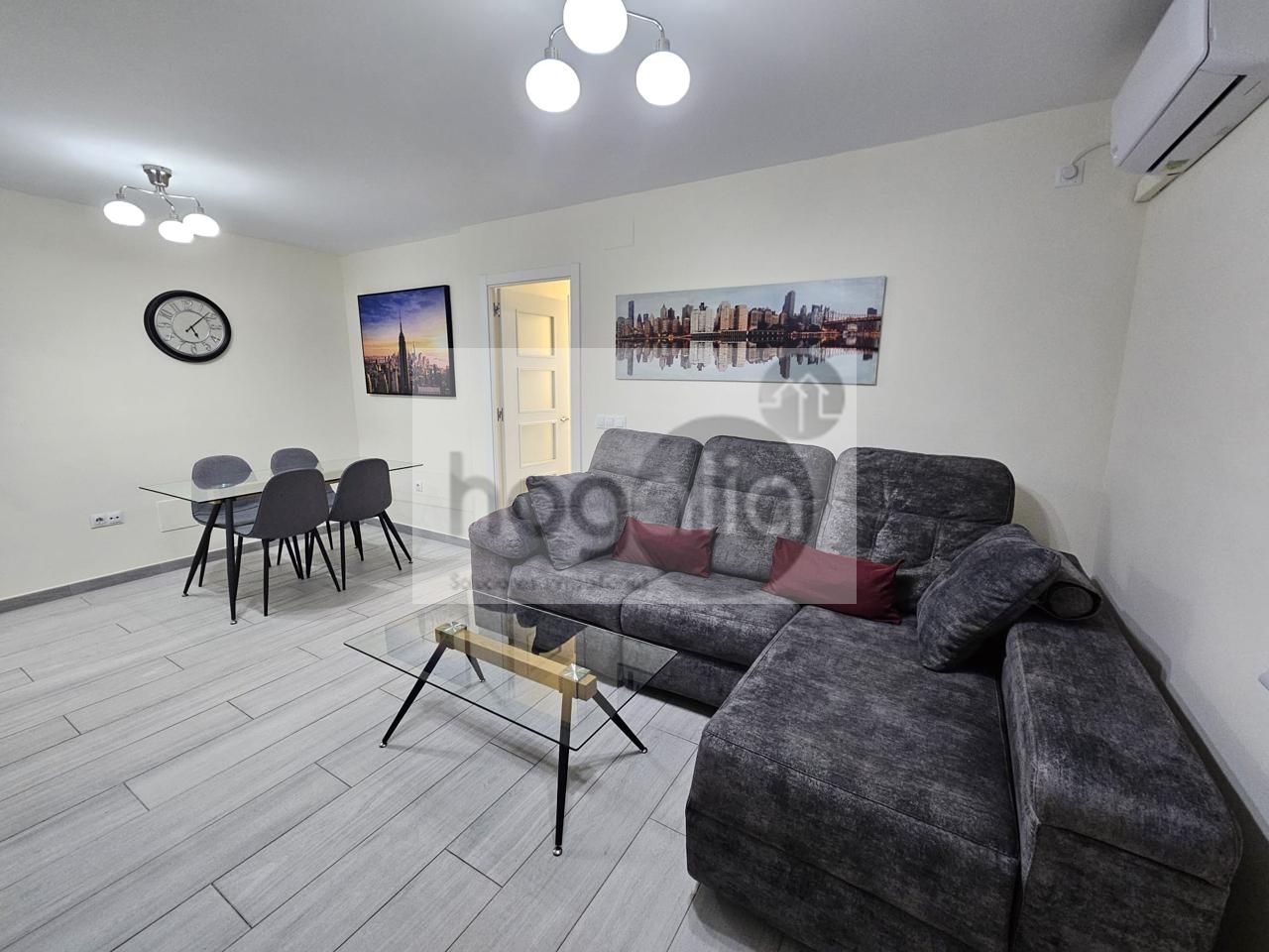 Living room of Planta baja to rent in  Sevilla Capital  with Air Conditioner and Furnished