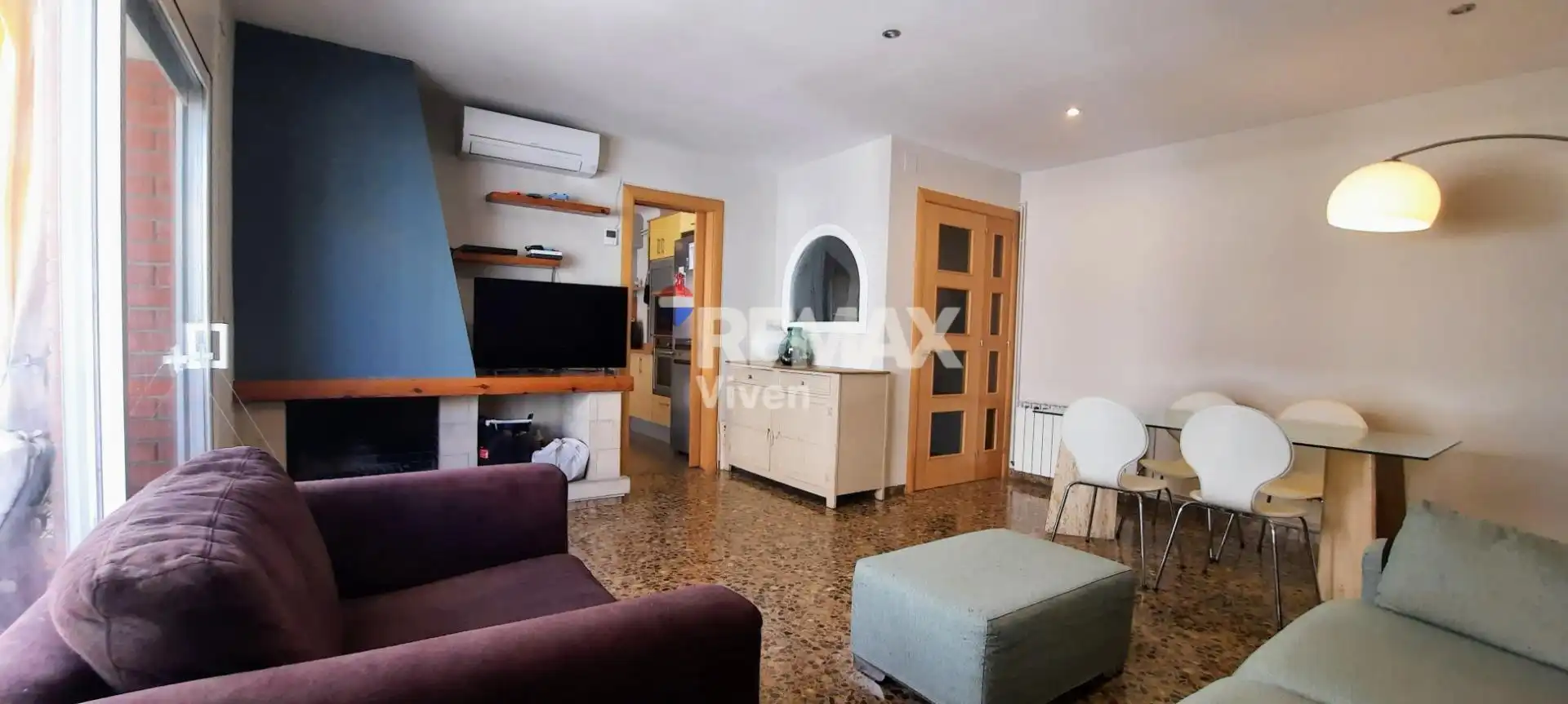 Wohnzimmer von Wohnung zum Verkauf in Vilanova i la Geltrú mit Abstellraum und Balkon