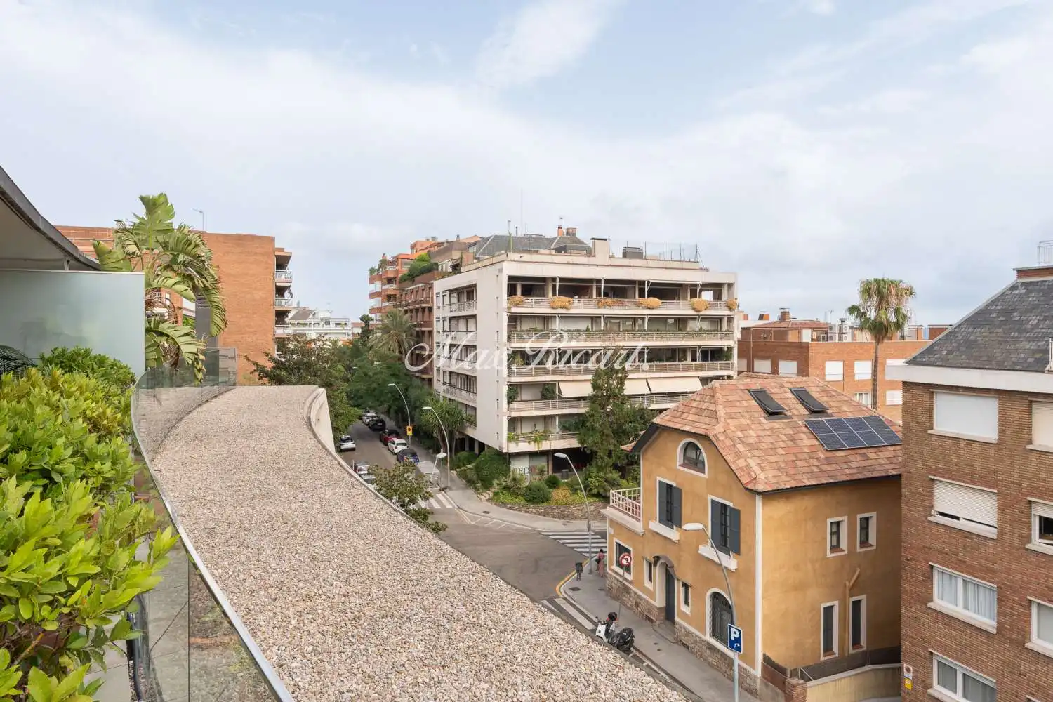 Vista exterior de Àtic de lloguer en Barcelona amb Aire condicionat, Calefacció i Terrassa
