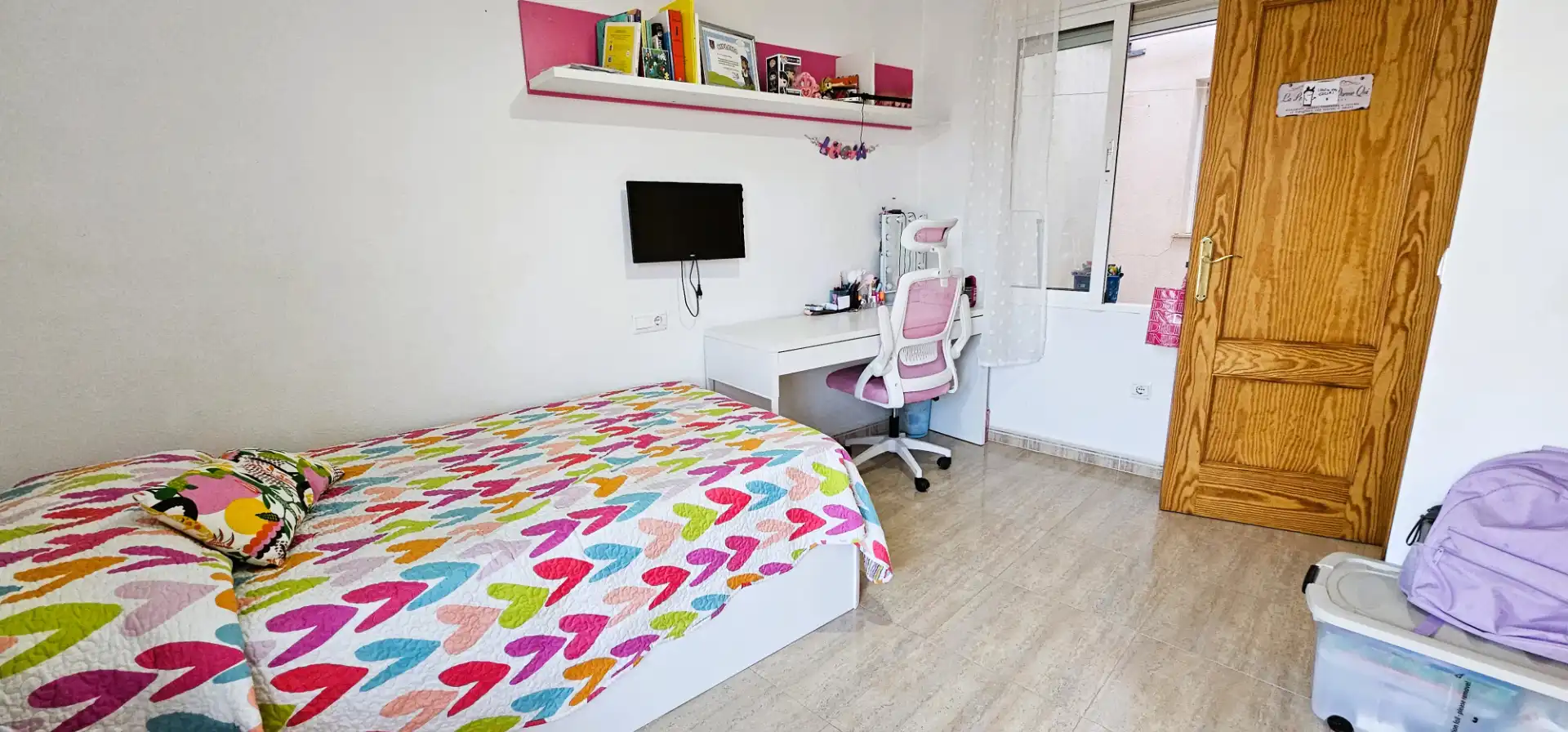 Schlafzimmer von Maisonette zum Verkauf in Totana mit Klimaanlage, Terrasse und Möbliert