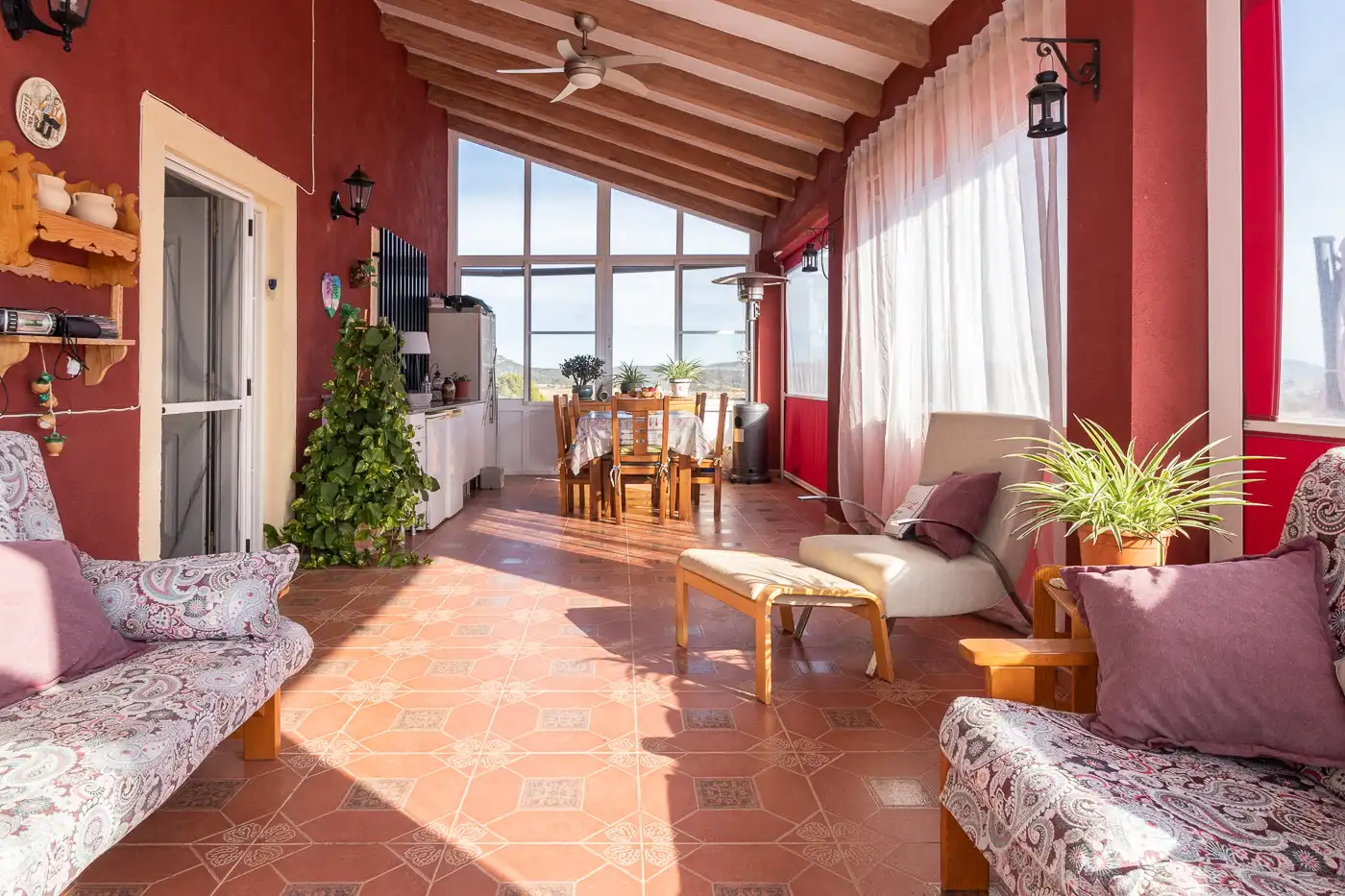 Terrassa de Casa o xalet en venda en Mula amb Piscina