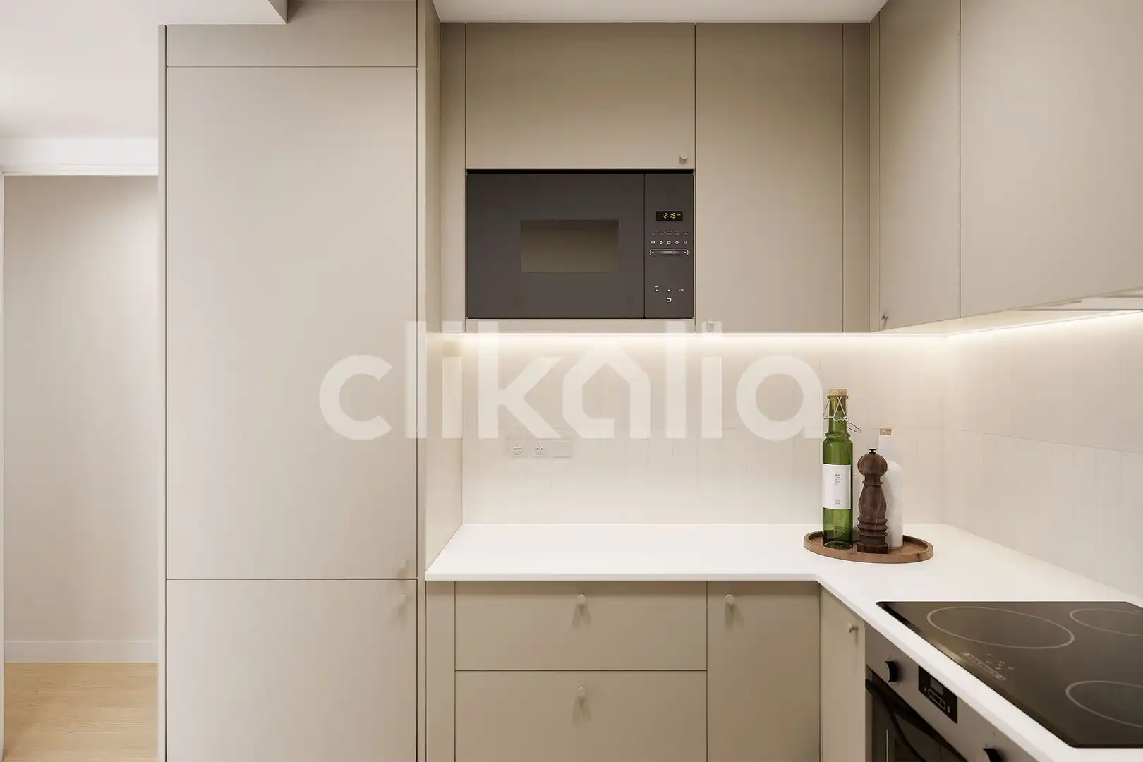 Kitchen of Flat for sale in Madrid  with Air Conditioner, Heating and Terrace