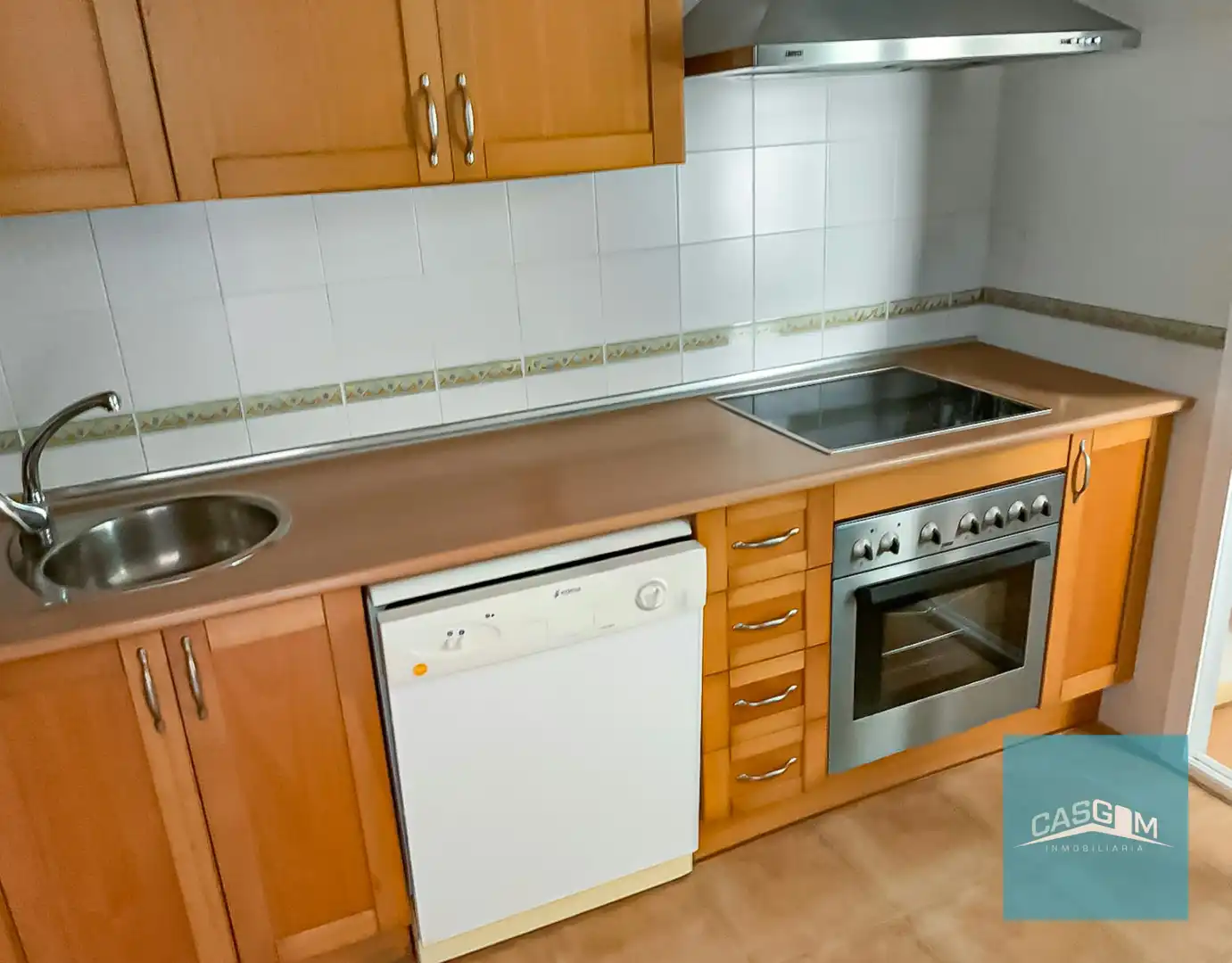 Cocina de Dúplex en venta en Islantilla con Terraza, Amueblado y Piscina comunitaria