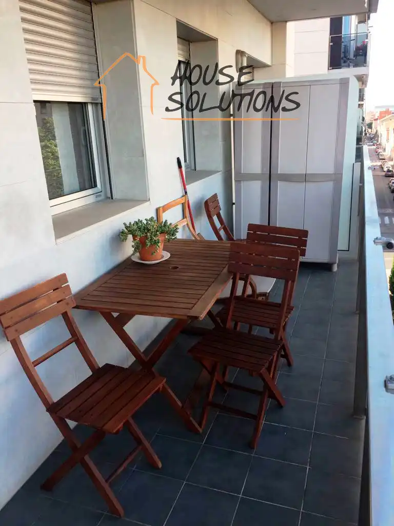 Terraza de Piso en venta en Sabadell con Aire acondicionado, Calefacción y Amueblado