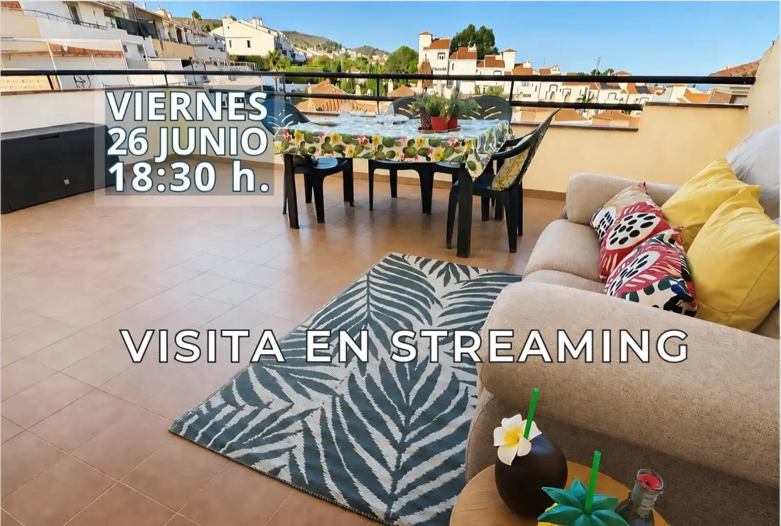 Außenansicht von Wohnung zum Verkauf in Rincón de la Victoria mit Terrasse, Möbliert und Gemeinschaftspool