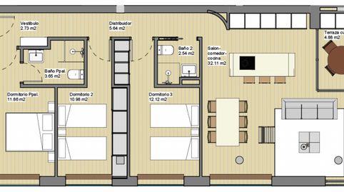 Foto 2 de Apartamento en venta en Casco Antiguo, Águilas