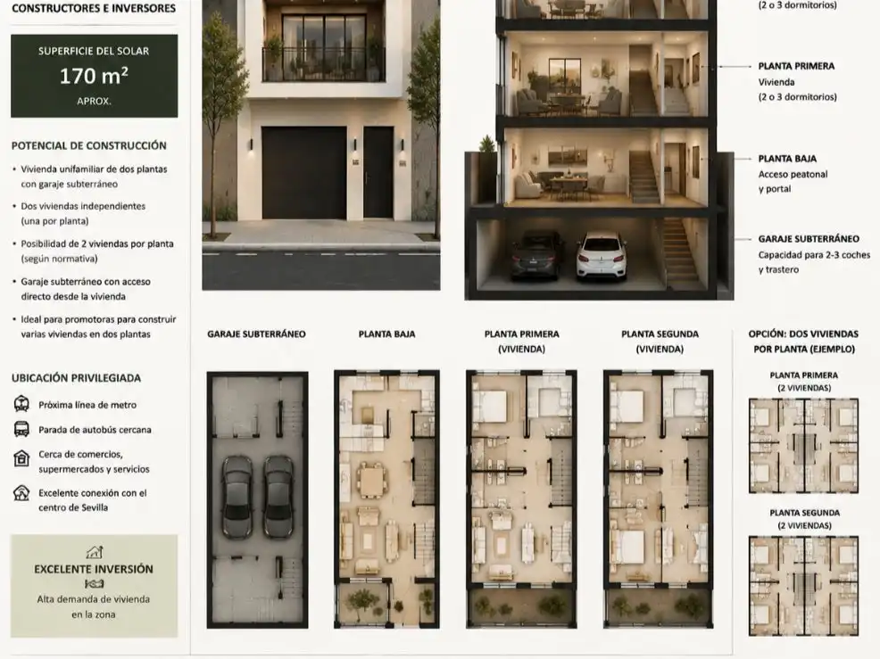 Residencial en venta en Sevilla