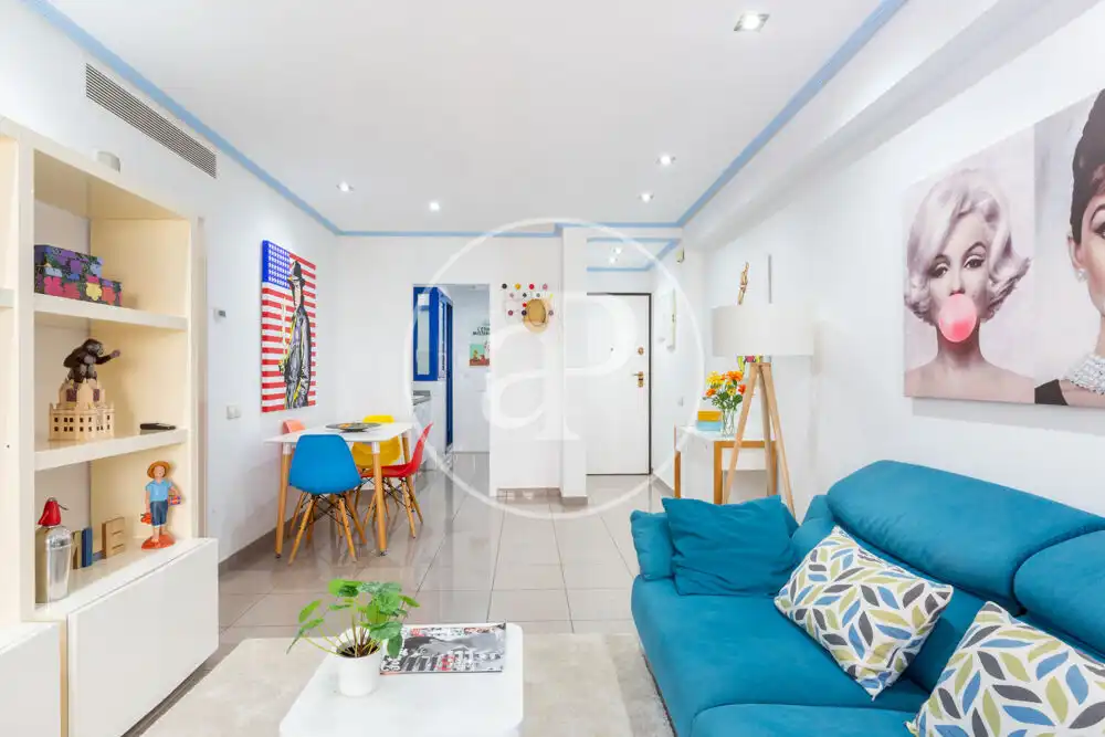 Living room of Flat for sale in Alboraya  with Air Conditioner, Heating and Private garden