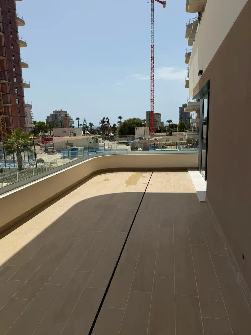 Terrassa de Pis en venda en Calpe / Calp amb Calefacció, Parquet i Terrassa