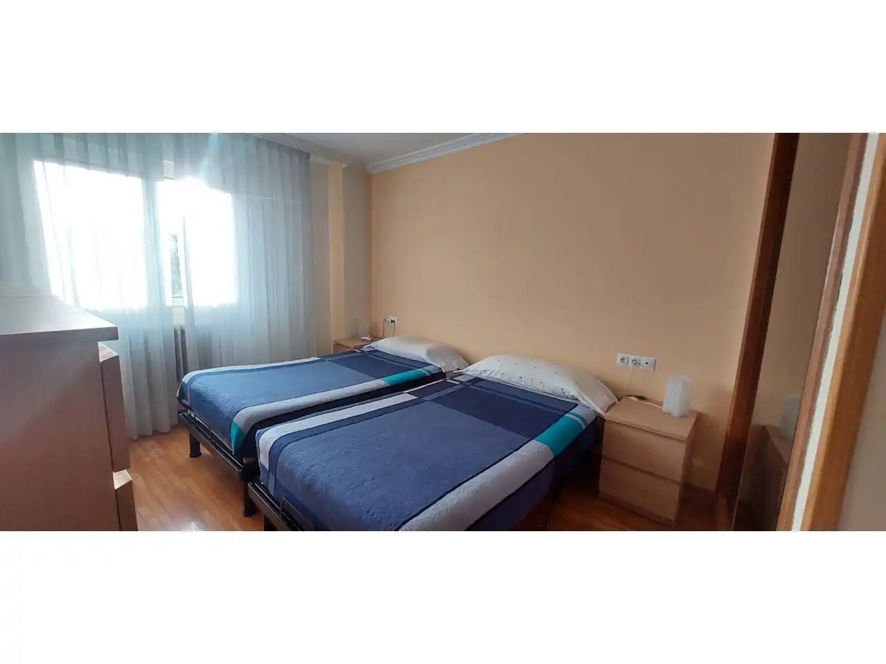 Schlafzimmer von Wohnung zum Verkauf in Villaquilambre mit Heizung und Balkon