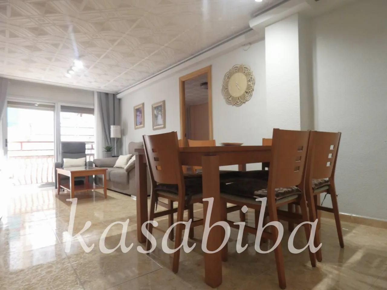 Dining room of Flat for sale in  Valencia Capital  with Air Conditioner and Balcony