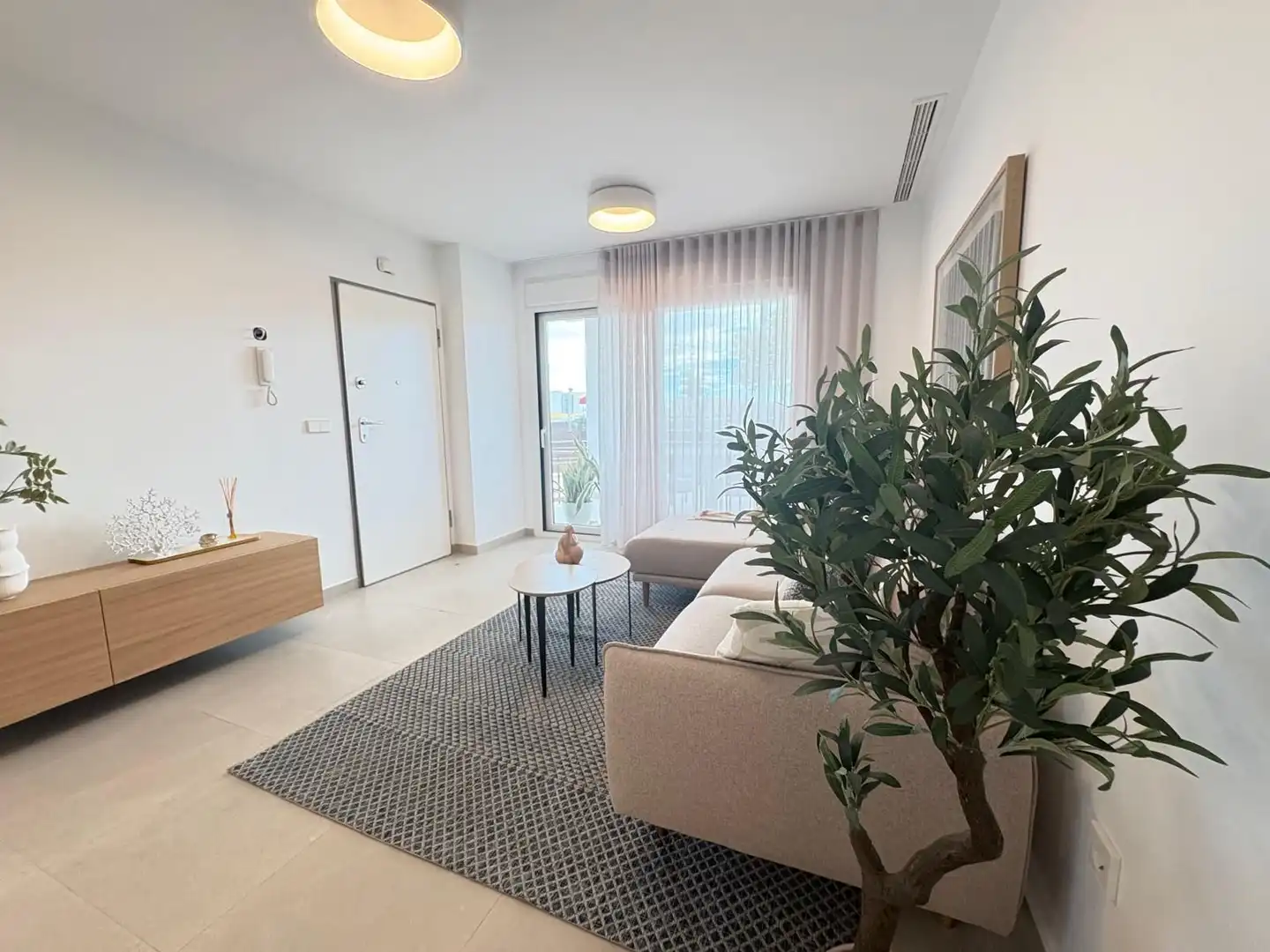 Sala d'estar de Apartament en venda en Pilar de la Horadada ciudad