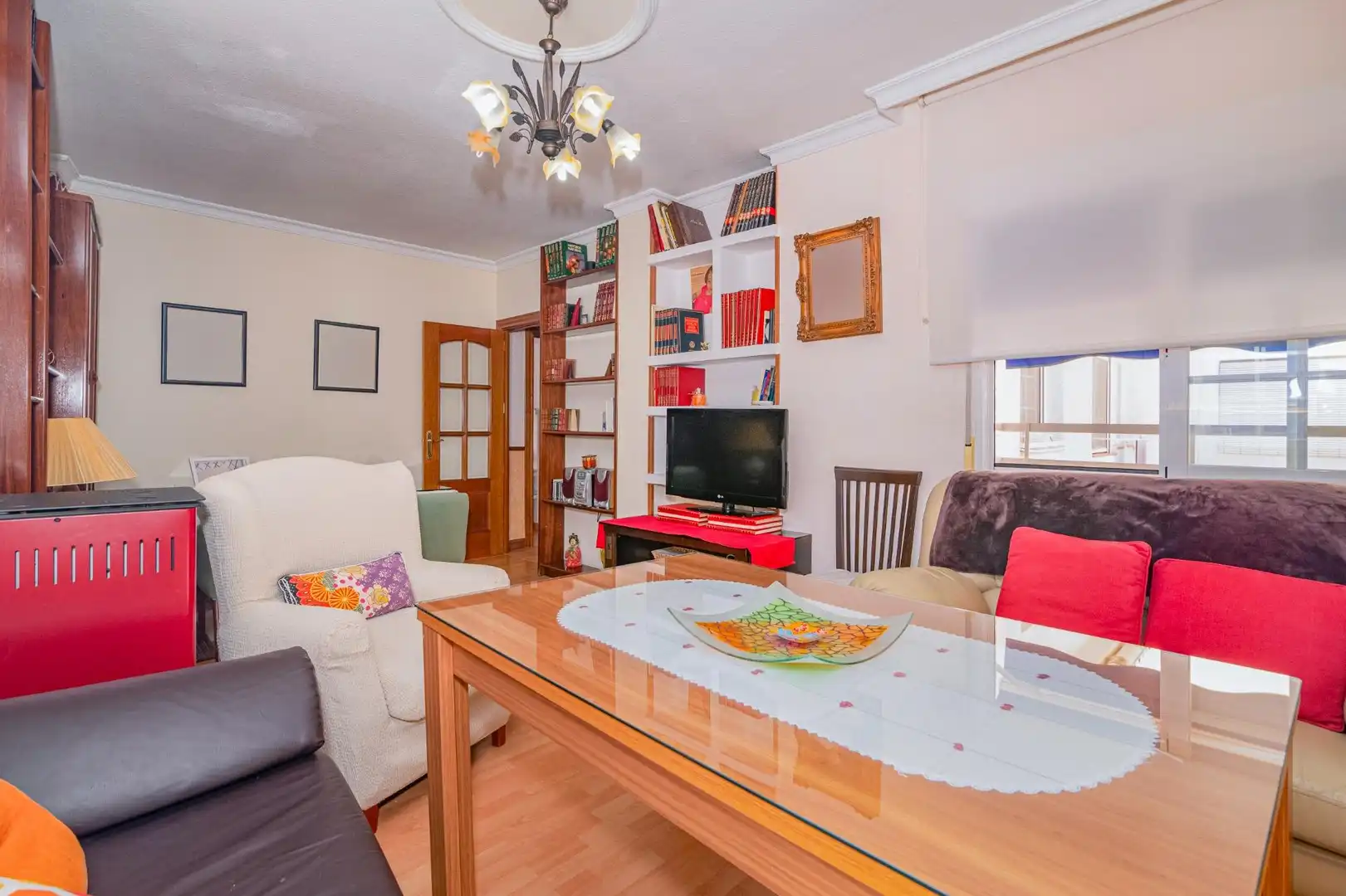 Sala de estar de Piso en venta en La Zubia con Aire acondicionado, Calefacción y Trastero