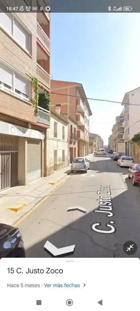 Vista exterior de Casa adosada en venda en Ejea de los Caballeros