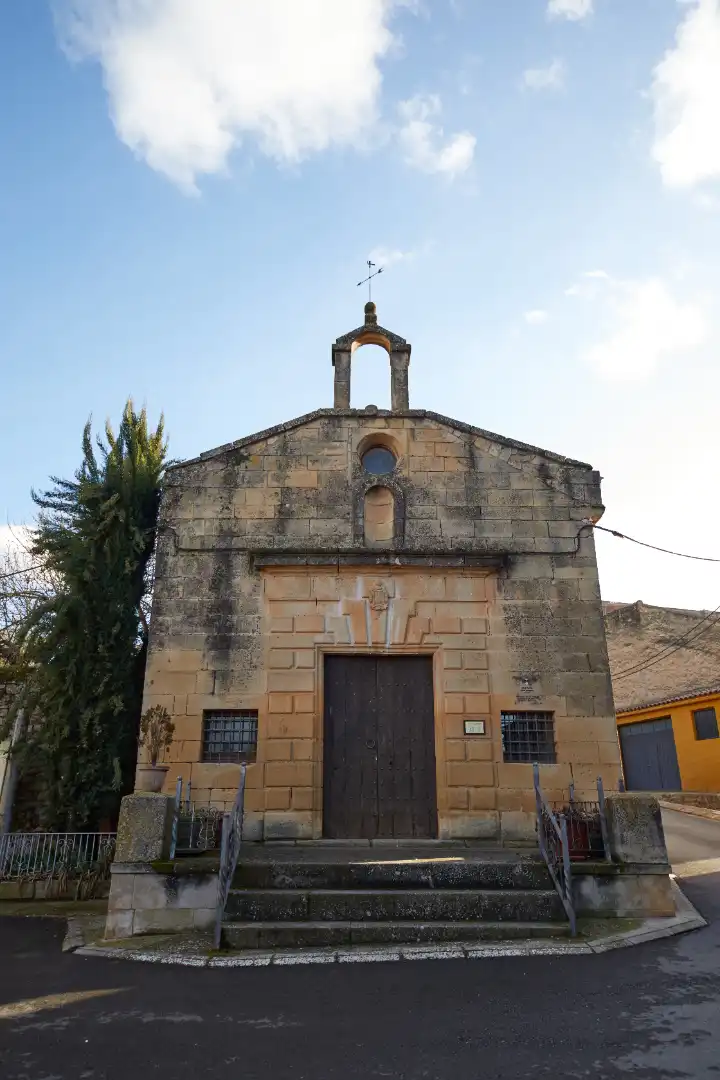 Vista exterior de Piso en venta en La Pobla de Cérvoles con Calefacción, Parquet y Balcón