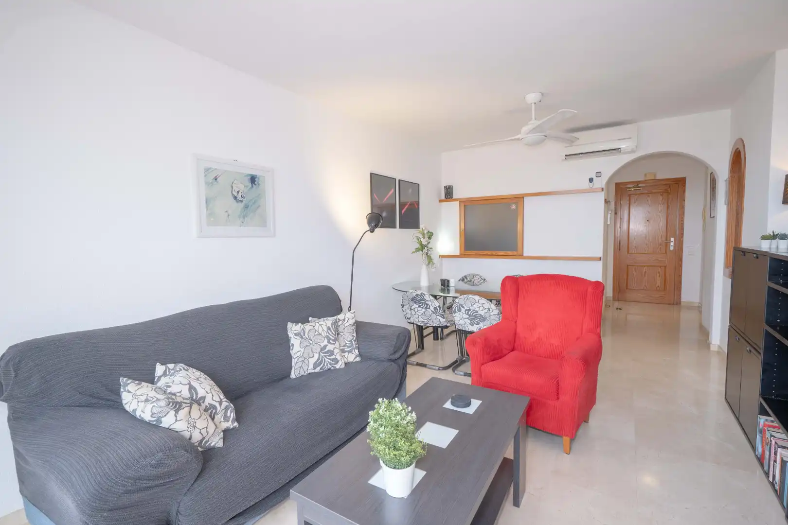 Sala de estar de Piso en venta en El Ejido con Aire acondicionado, Terraza y Trastero