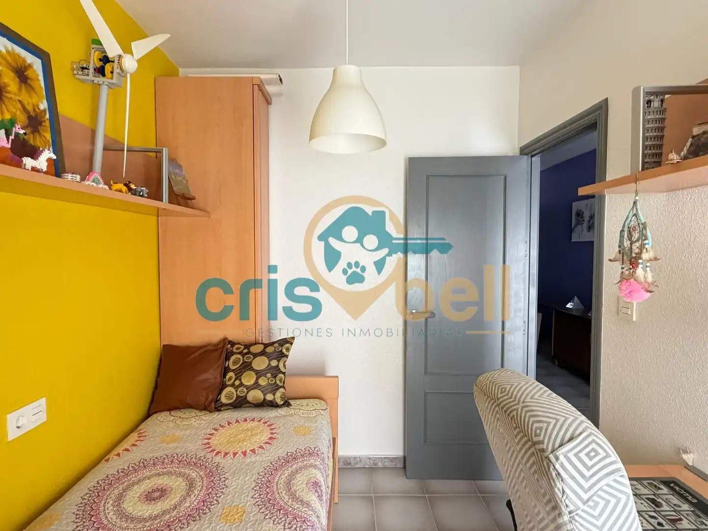 Bedroom of Flat for sale in Pedanías Centro