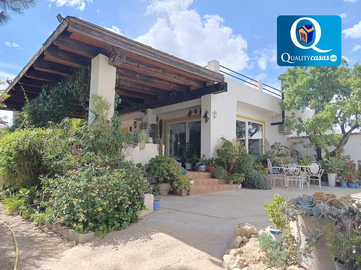Vista exterior de Casa o xalet en venda en Elche / Elx amb Aire condicionat, Calefacció i Terrassa