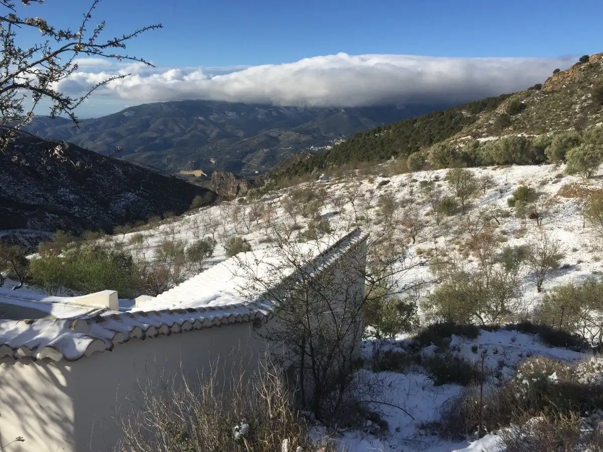 Vista exterior de Finca rústica en venda en Lecrín amb Aire condicionat i Calefacció