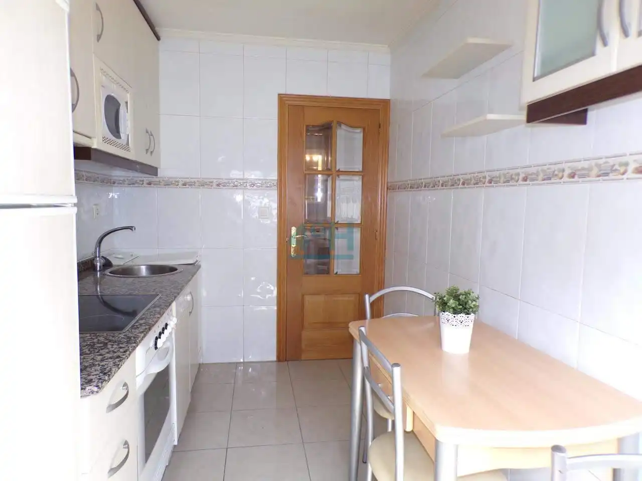 Kitchen of Apartments for rent in Ourense Capital   with Heating and Furnished