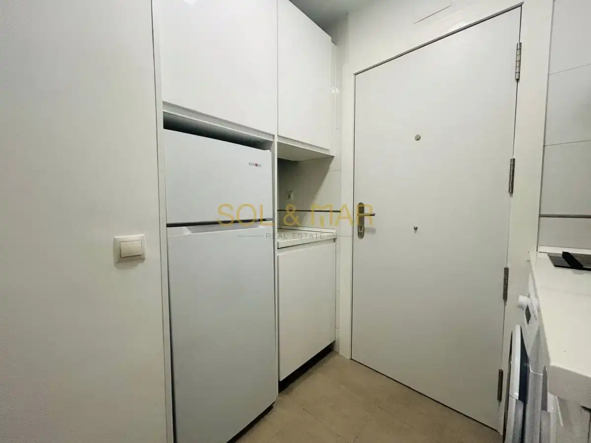 Kitchen of Apartments for rent in Torremolinos  with Air Conditioner