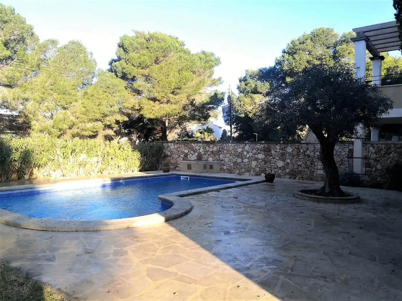 Piscina de Casa adosada de lloguer en Felanitx amb Aire condicionat, Calefacció i Terrassa