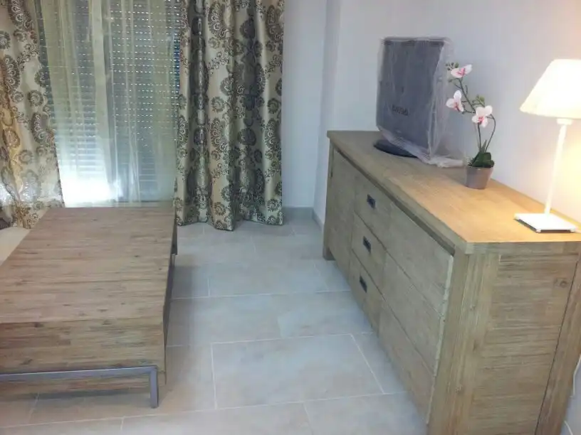 Living room of Flat for rent in Algeciras  with Furnished