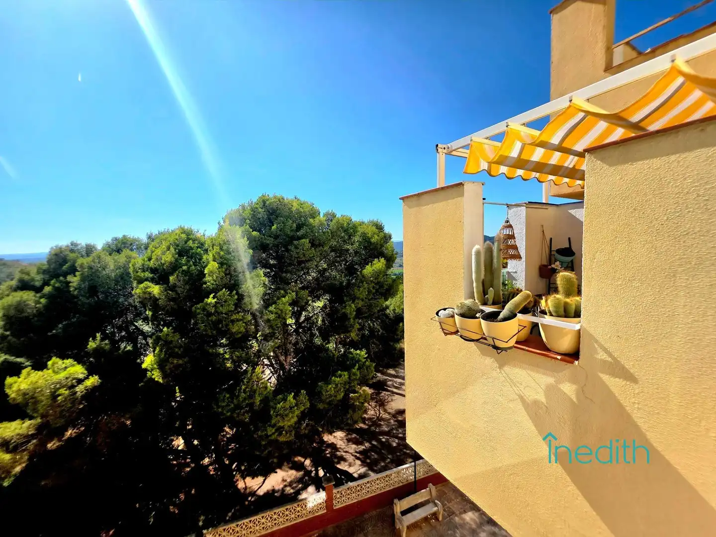 Terrasse von Wohnung zum Verkauf in Sant Pere de Ribes mit Klimaanlage, Heizung und Terrasse