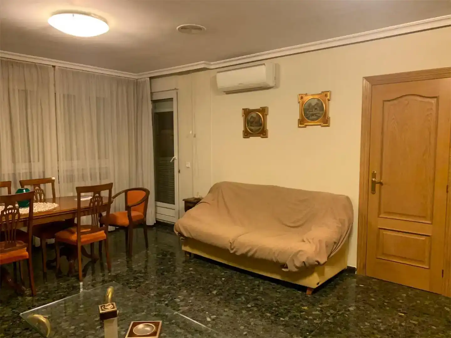 Living room of Flat for rent in Villena  with Air Conditioner, Storage room and Furnished