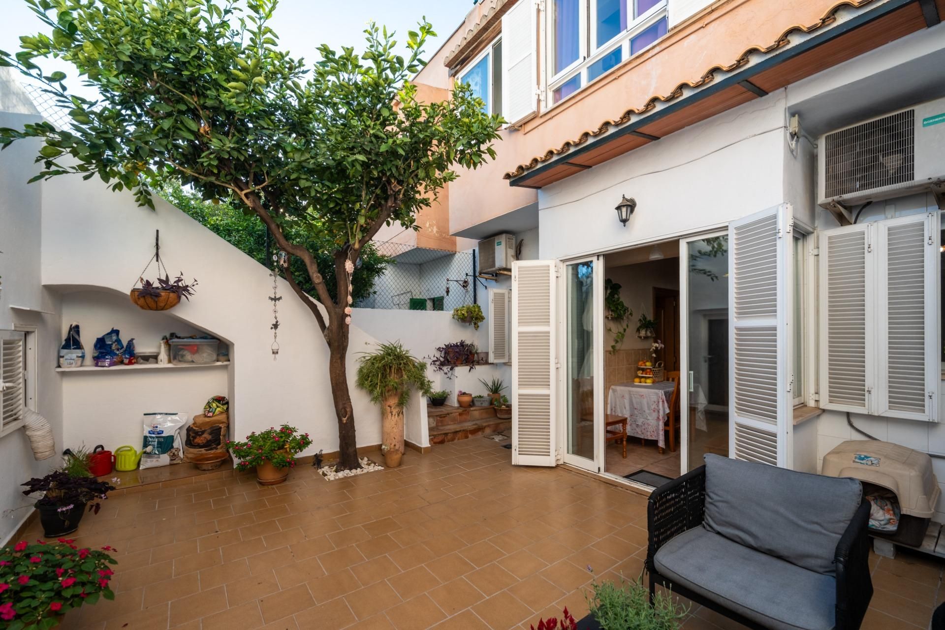 Garden of Planta baja for sale in  Palma de Mallorca  with Air Conditioner, Heating and Terrace