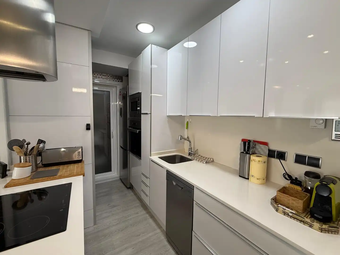 Cocina de Piso en venta en Barcelona con Aire acondicionado, Amueblado y Balcón