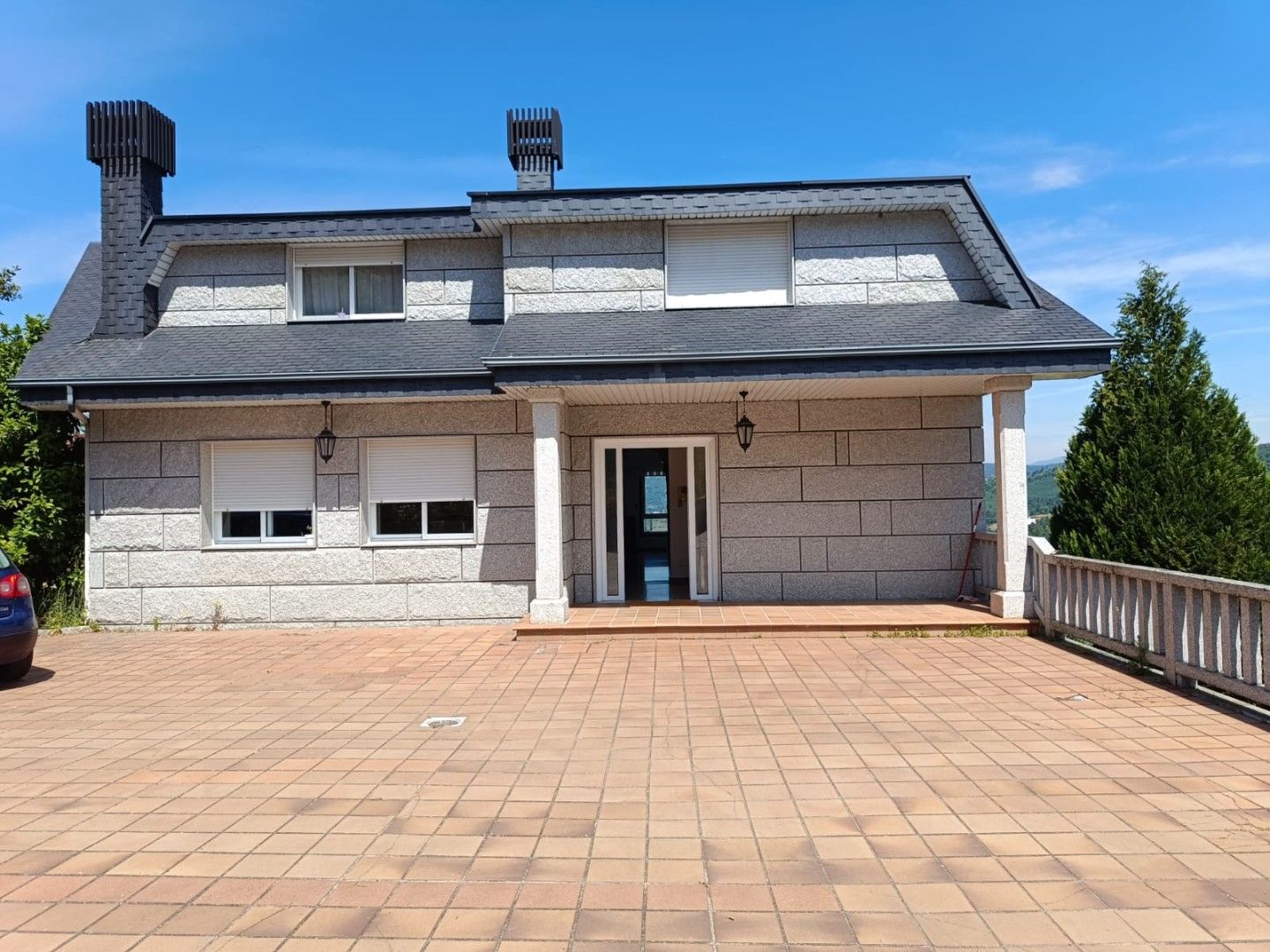 Vista exterior de Casa o chalet en venta en Ourense Capital  con Jardín privado