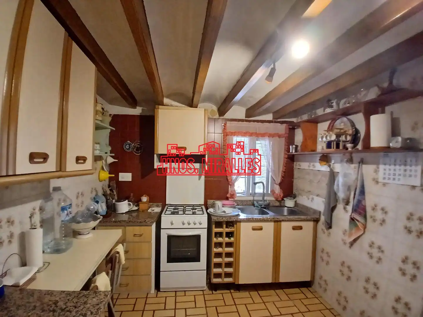 Küche von Haus oder Chalet zum Verkauf in Algueña mit Privatgarten, Terrasse und Abstellraum