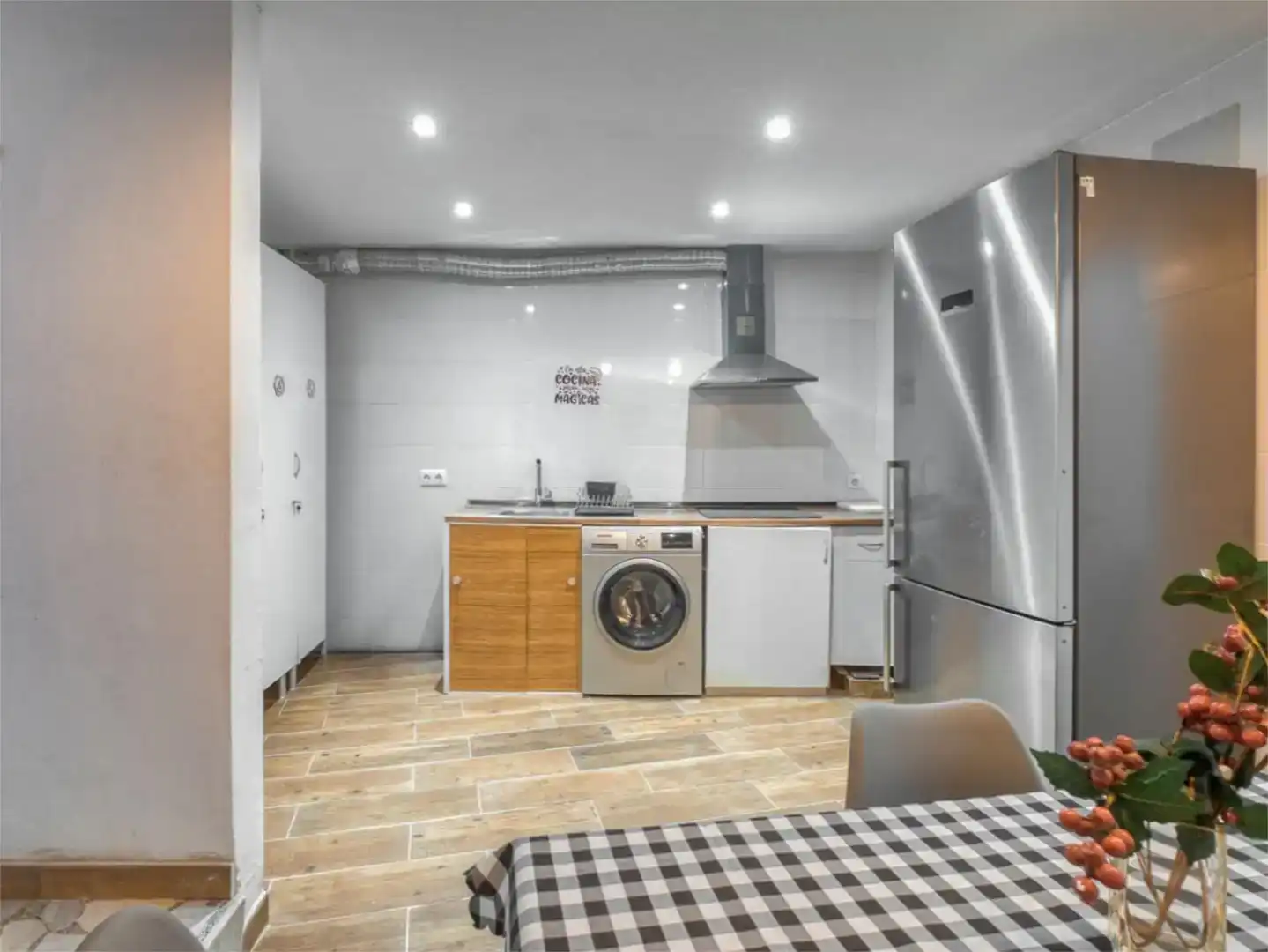 Kitchen of Study for rent in Estremera  with Air Conditioner, Furnished and Balcony