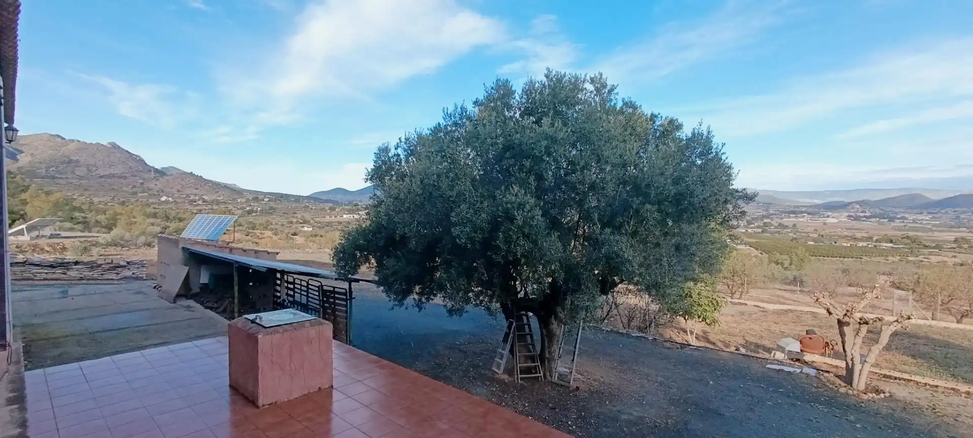 Terrasse von Haus oder Chalet zum Verkauf in Hondón de las Nieves / El Fondó de les Neus mit Privatgarten, Terrasse und Abstellraum
