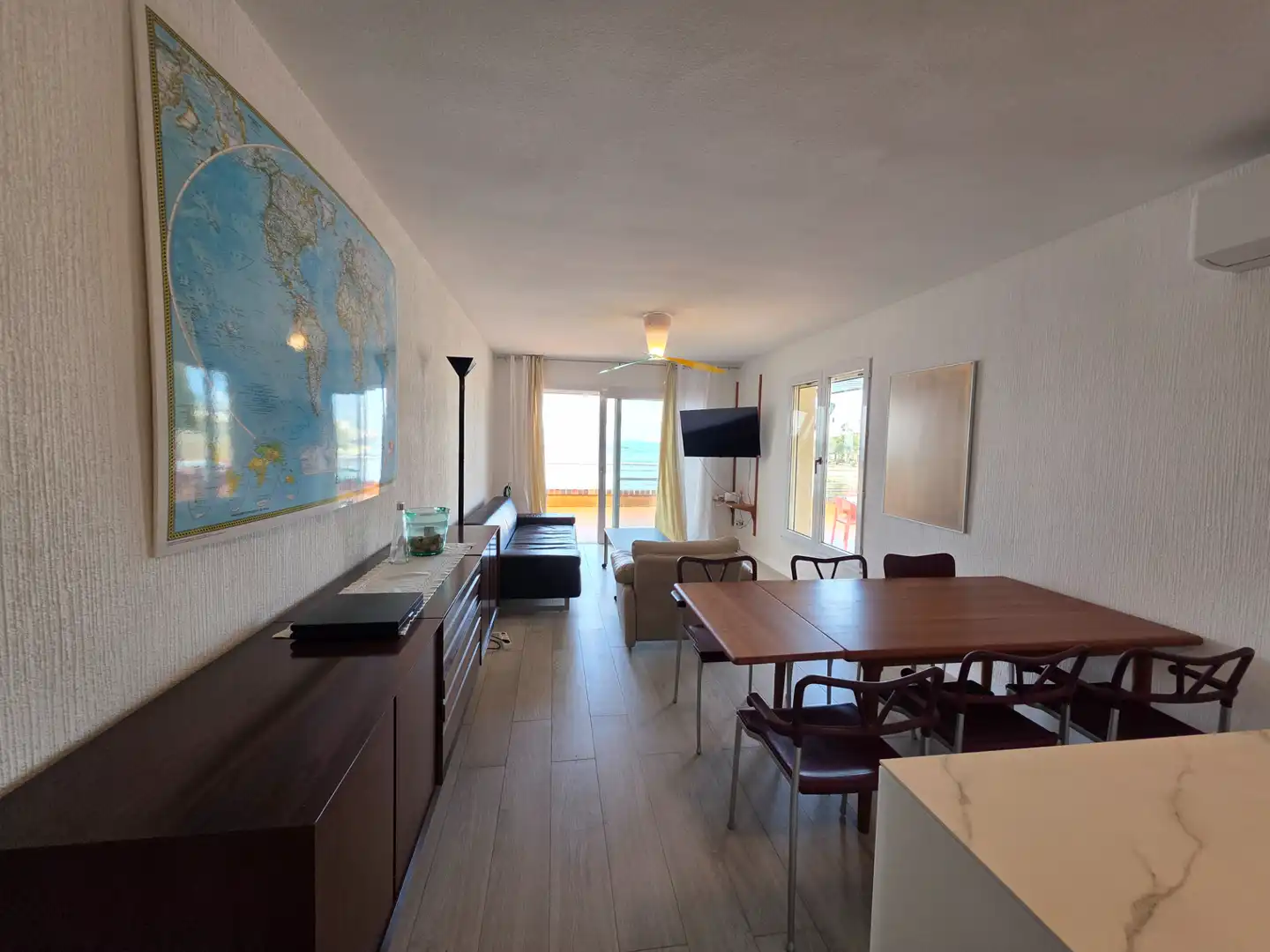 Sala de estar de Apartamento en venta en La Manga del Mar Menor con Aire acondicionado, Terraza y Trastero