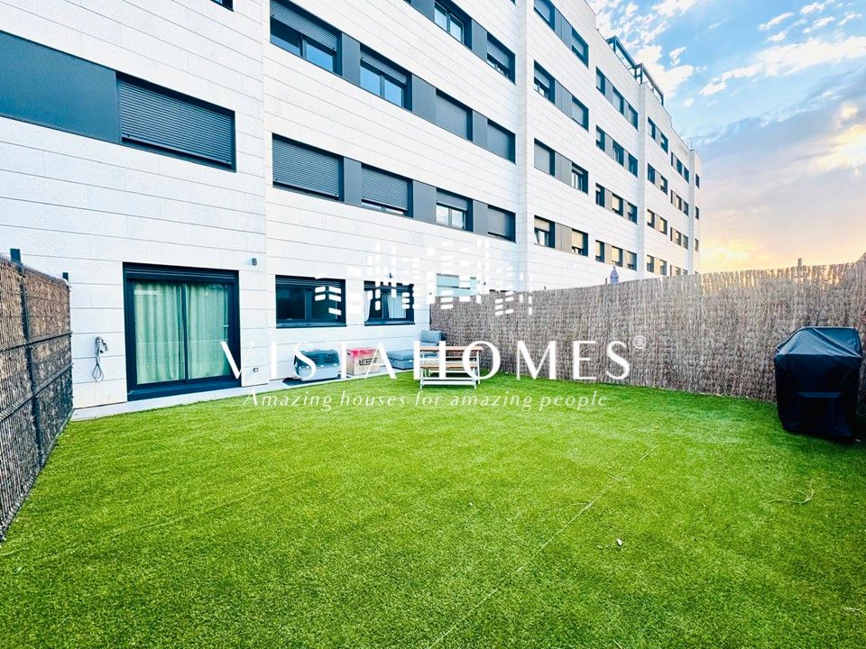 Terrace of Flat for sale in Alcalá de Henares  with Air Conditioner, Heating and Private garden