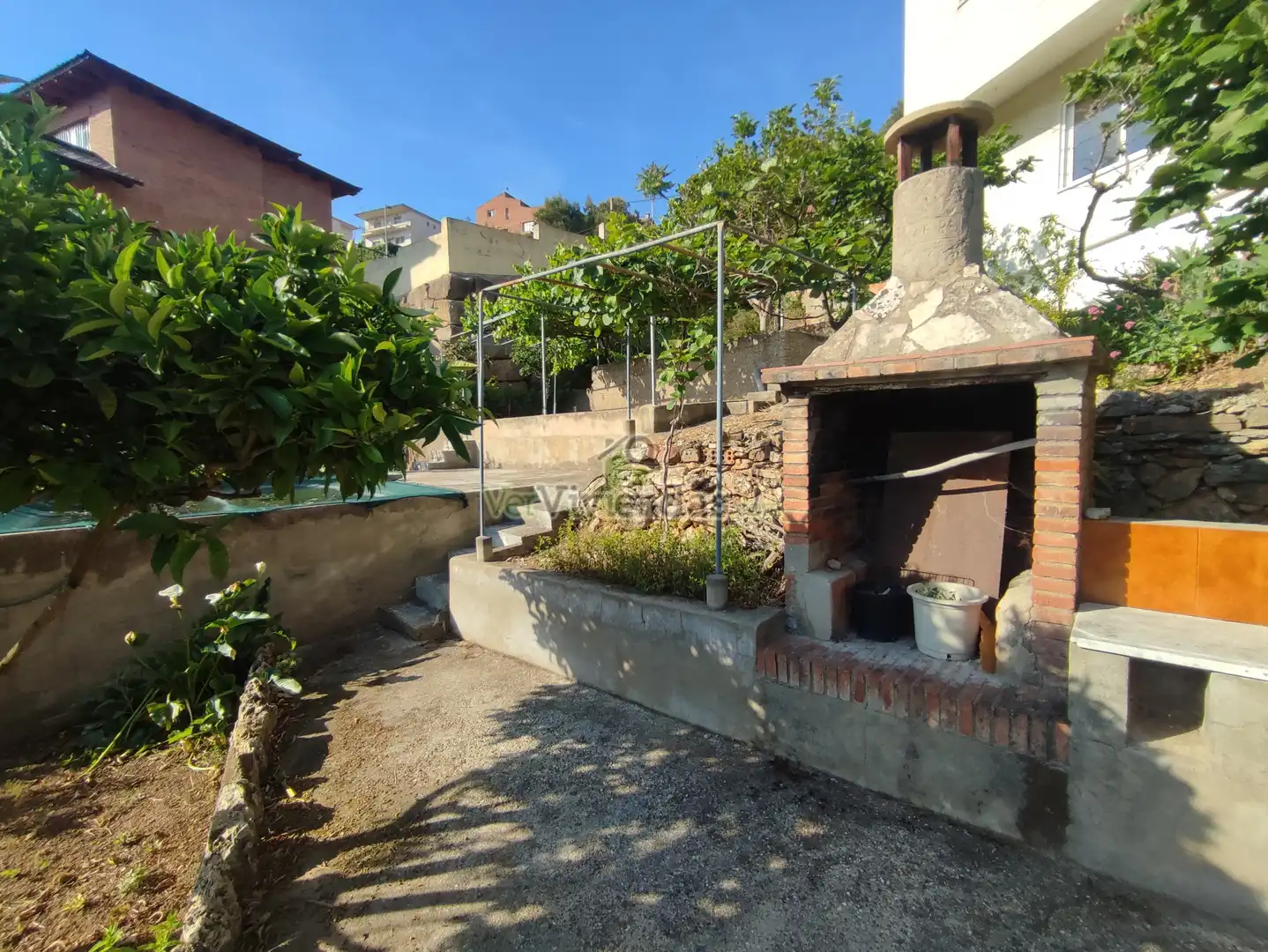 Jardín de Casa o chalet en venta en Vallirana con Aire acondicionado, Calefacción y Jardín privado