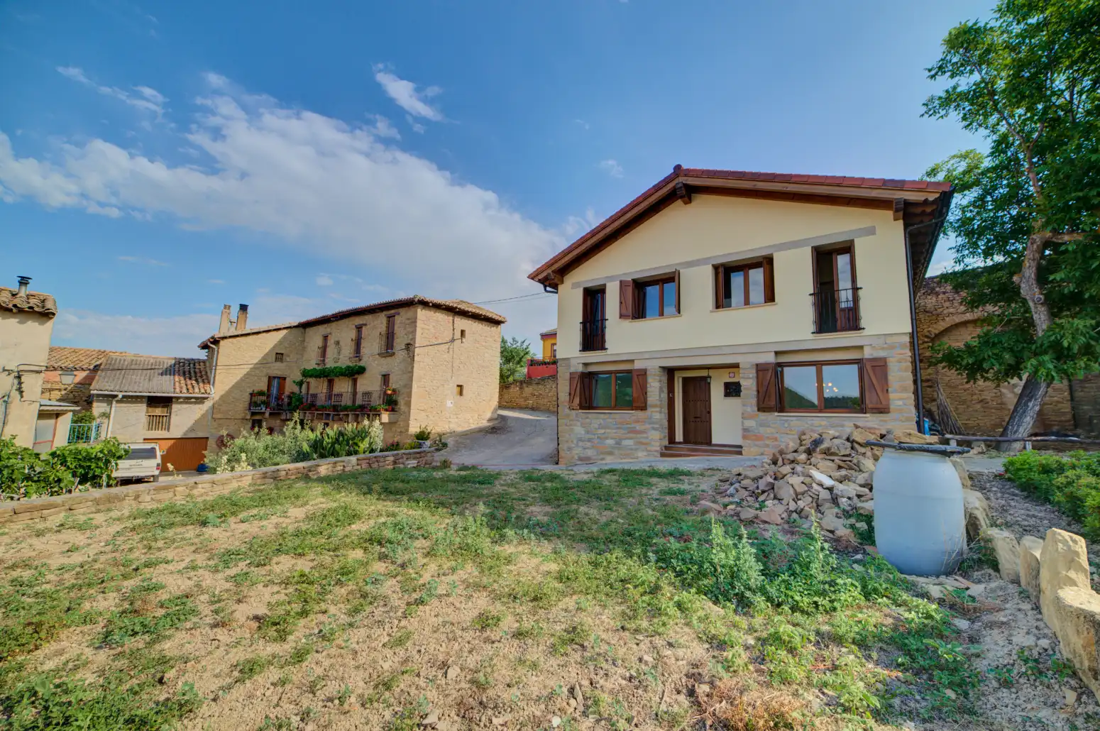 Vista exterior de Casa o chalet en venta en Sada (Navarra) con Calefacción