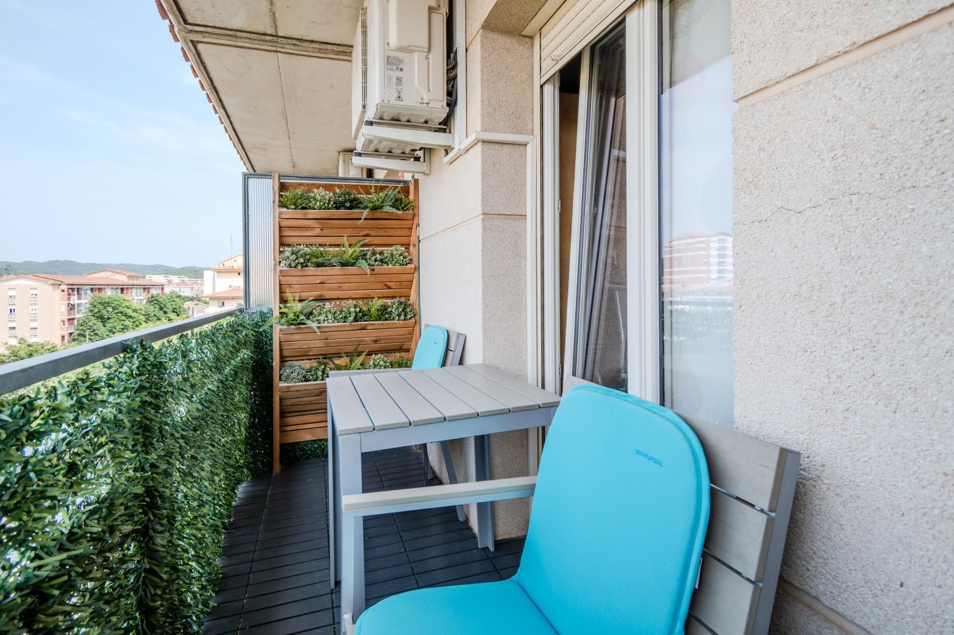 Balcony of Flat for sale in Girona Capital  with Heating and Oven